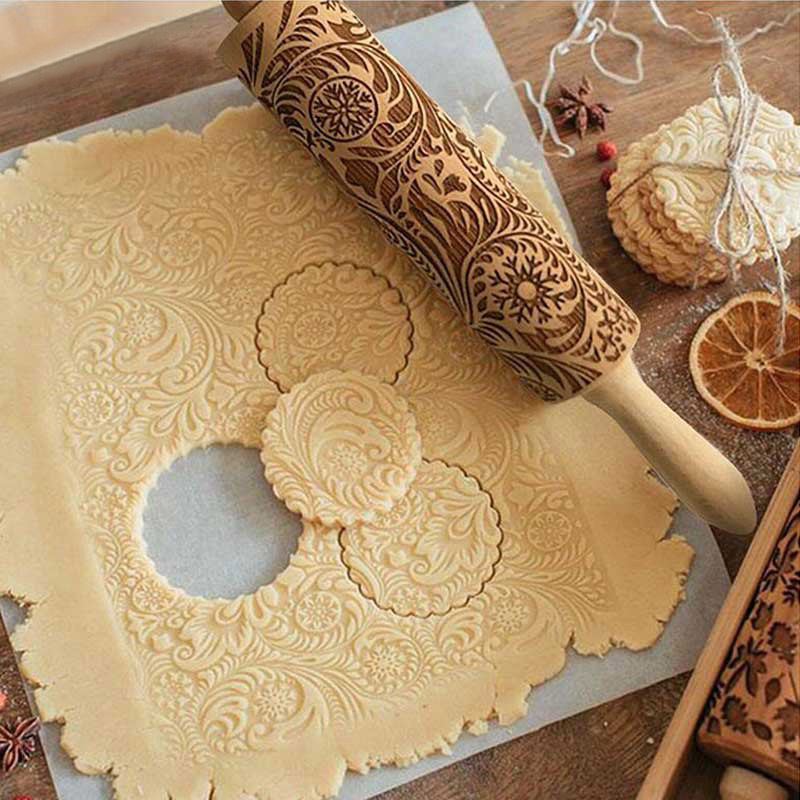 Kitchen Roller Baking - 1 Máy Tính Nổi Khắc Cán