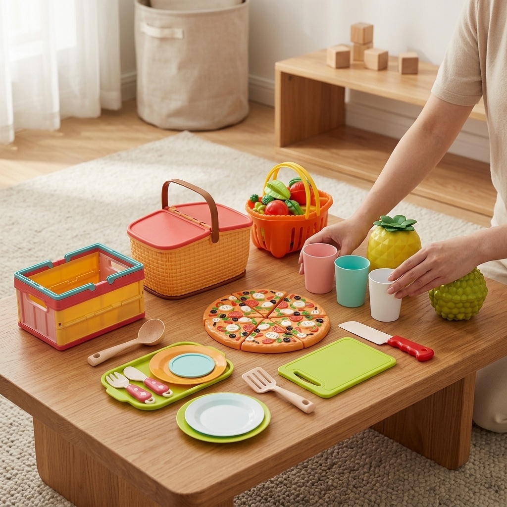 2026 Montessori Pretend Play F - đánh giá và giá Kitchen Kids Baking Set