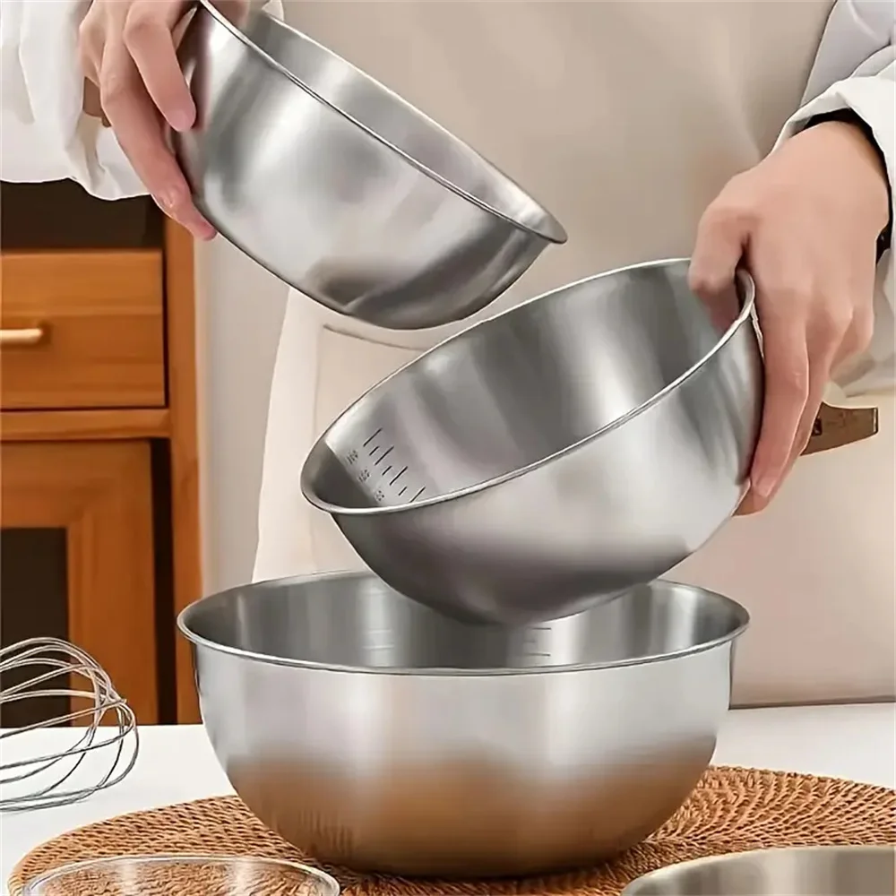 2026 Stainless Steel Mixing Bo - đánh giá và giá Baking Kitchen Set