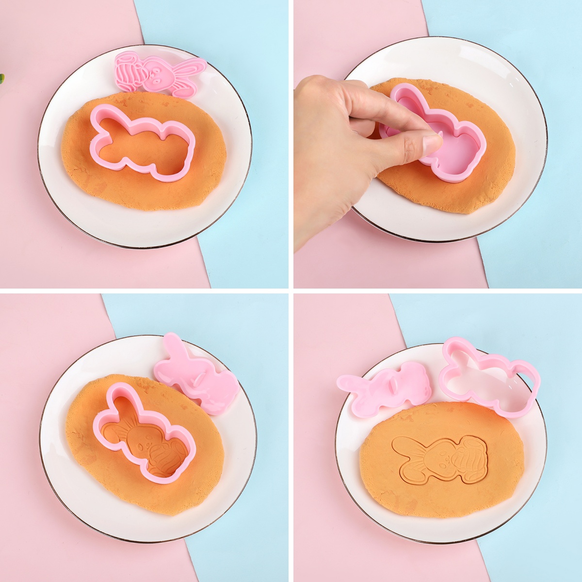6pcs/Set Easter Bunny Cookie C - đánh giá và giá Baking Kitchen Set
