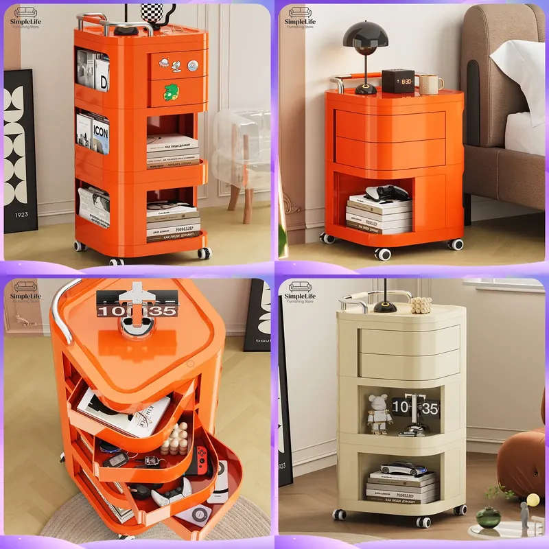 Kitchen Cart with Wheels Rolli - đánh giá và giá Kitchen Baking Cart