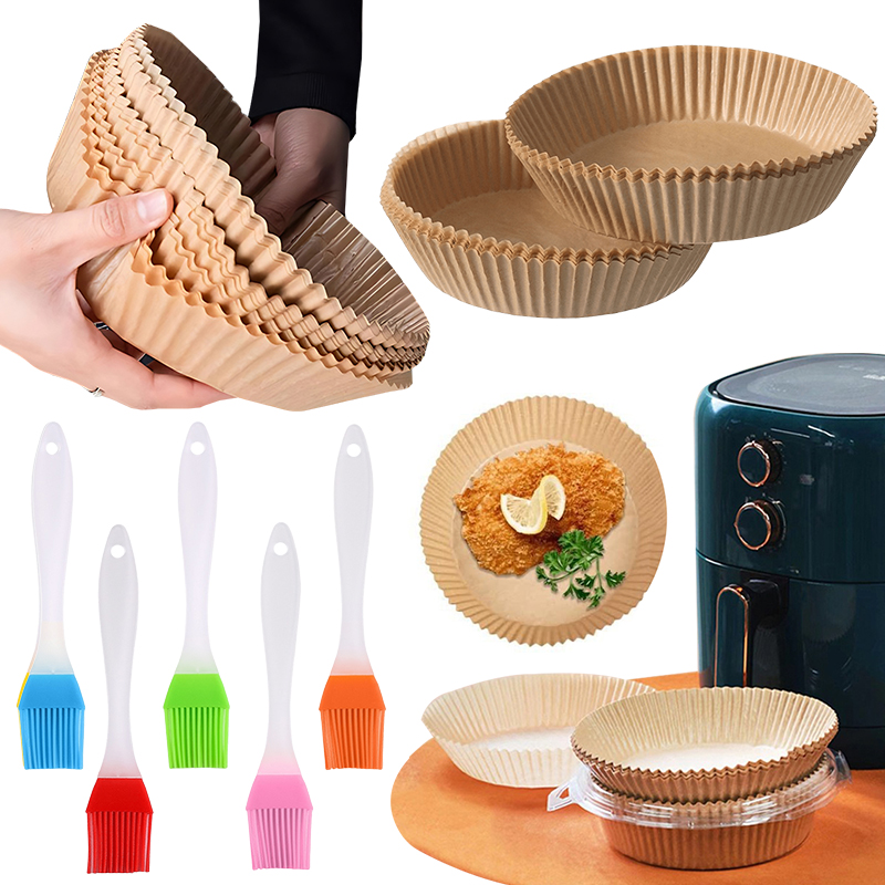 50/100PCS Air Fryer Paper Plat - đánh giá và giá Baking Kitchen Set