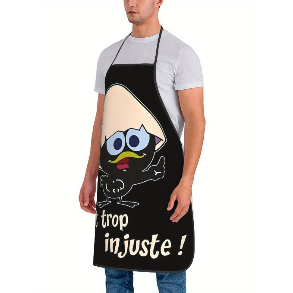 Cartoon Chicken Print Apron Bl - đánh giá và giá Kitchen Baking Background