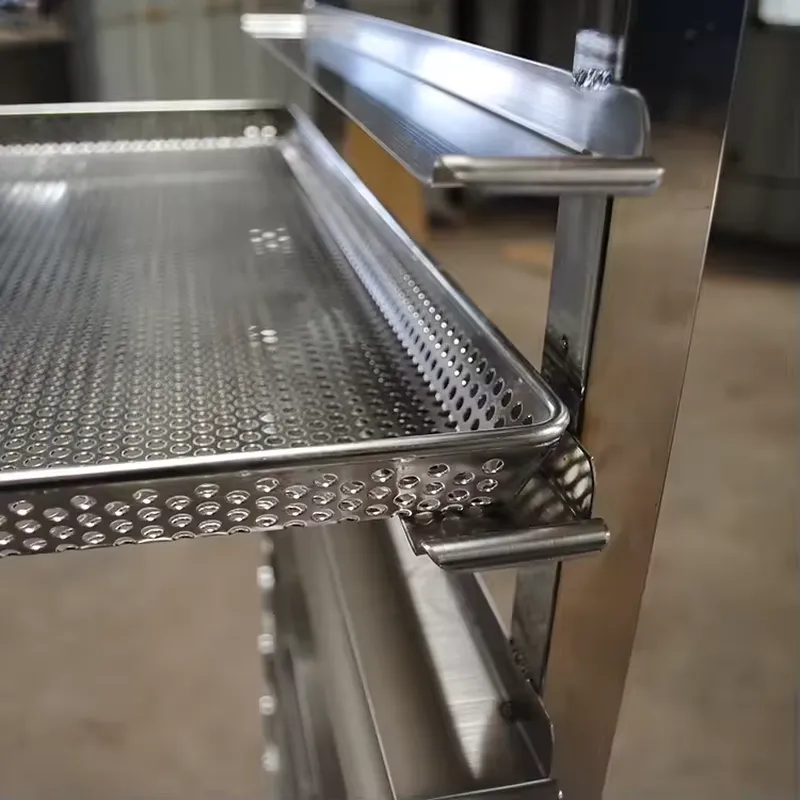 15 Tier Stainless Steel Coolin - đánh giá và giá Kitchen Baking Cart